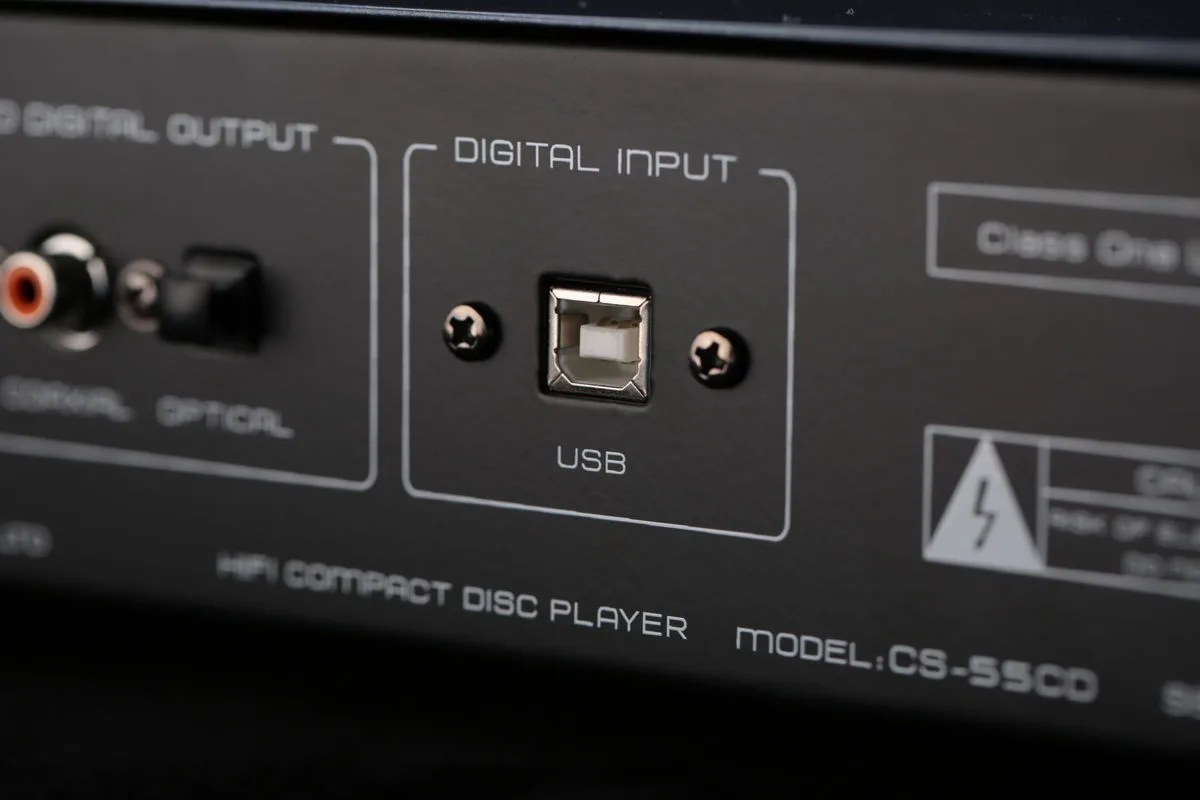 Cayin CS-55CD DAC Silver Lecteurs CD