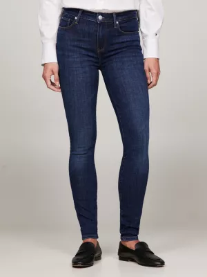 Calça jeans skinny de cintura média TH Flex Como