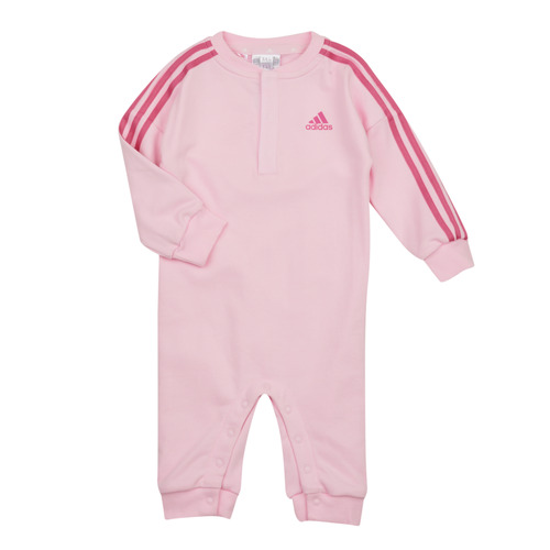 Adidas Sportswear - I 3S FT ONESIE - Rose clair