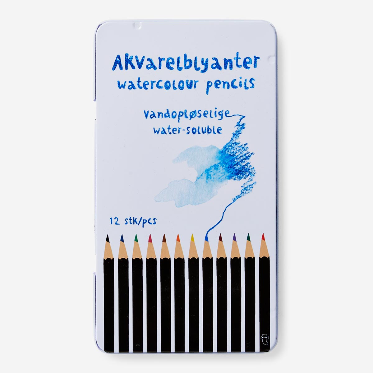 Akvarelblyanter - 12 stk. stk