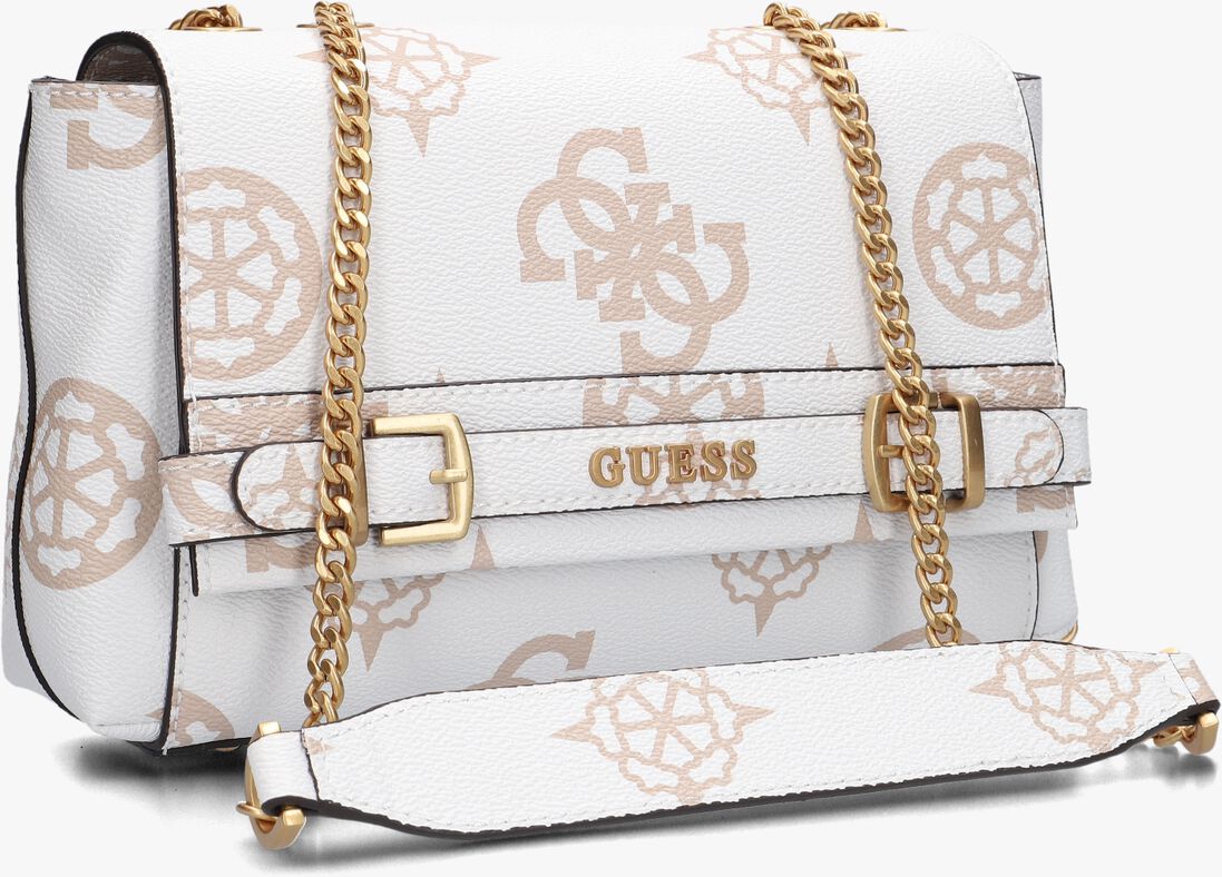 GUESS witte guess schoudertas sestri logo