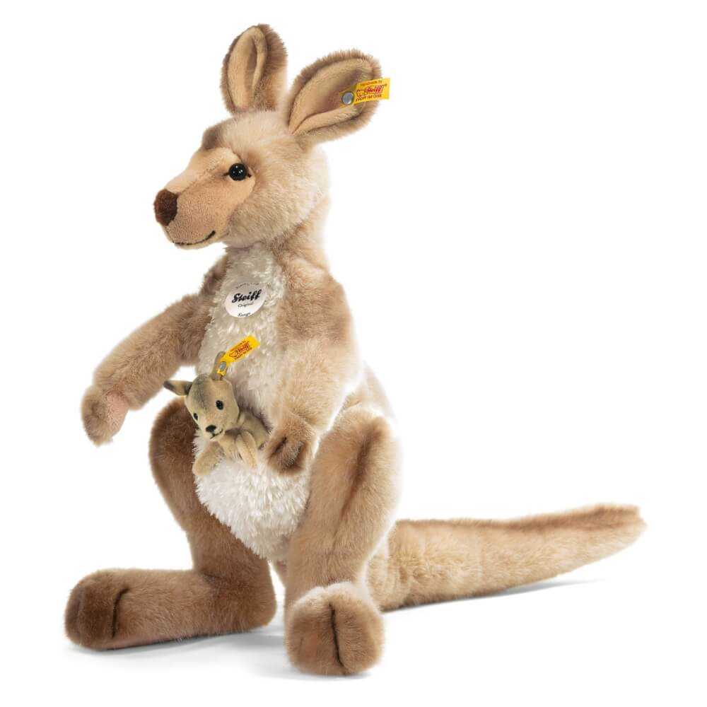 Steiff Kango Känguru mit Baby, 40 cm