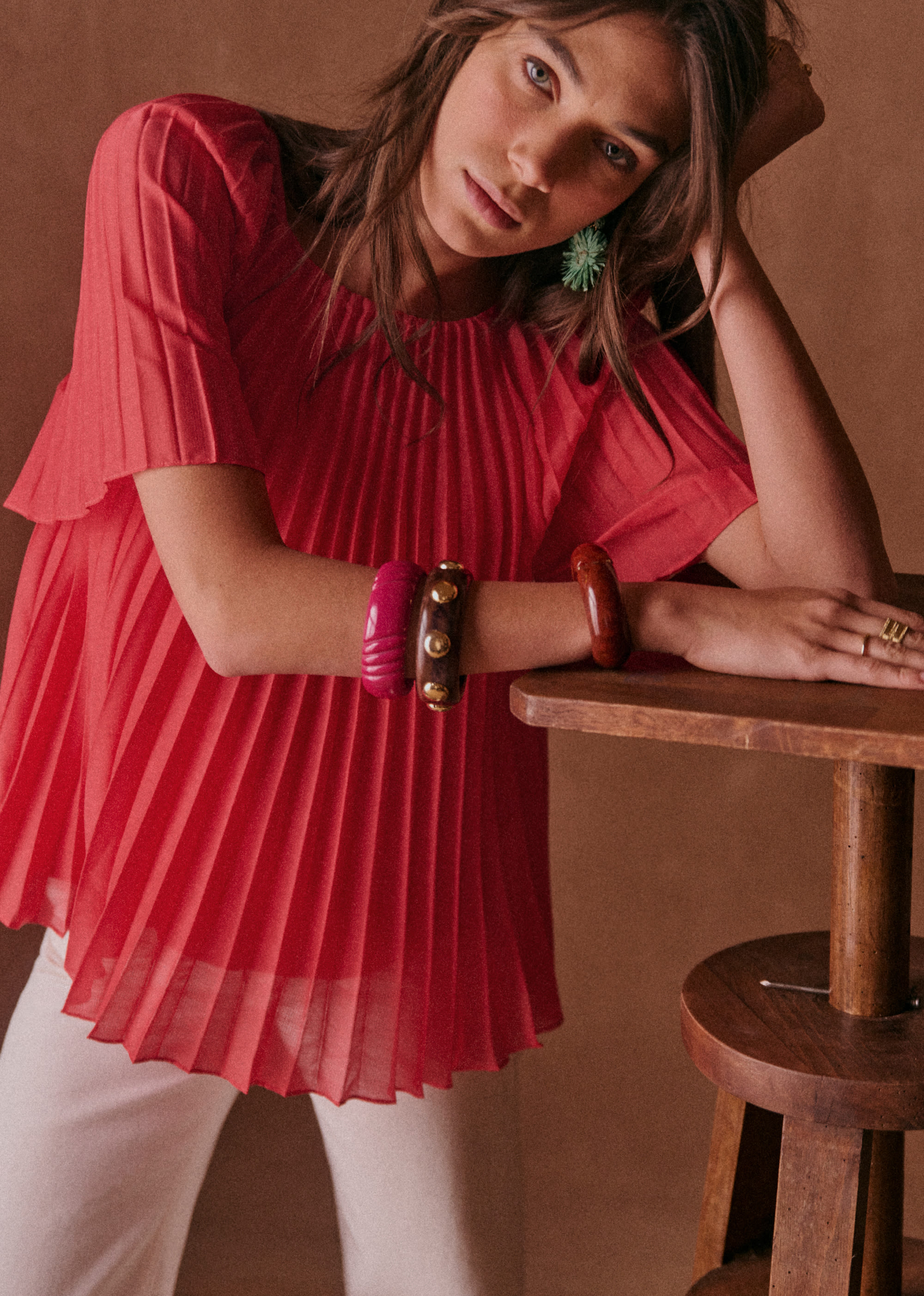 Blouse Romy - Coquelicot - E-SHOP/CHEMISES & BLOUSES 5905267