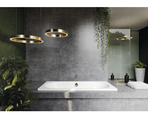 Kaldewei Classic Duo Antislip Badkuip 103 70 x 160 cm alpinewit glanzend antislip coating 290330000001