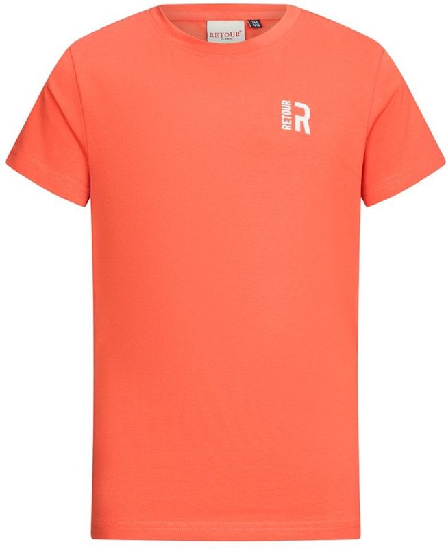 Retour - Jongens T-shirt - Oranje