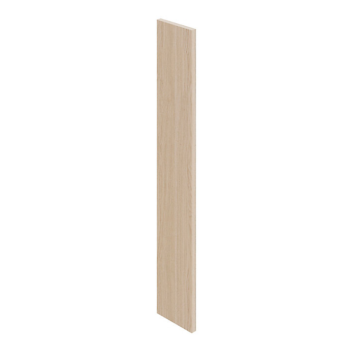 Porte de meuble de cuisine Chia décor chêne clair mat l. 15 cm x H. 90 cm GoodHome