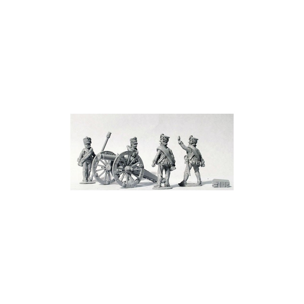 Foot Artillery firing 6pdr (1809 Kiwer)