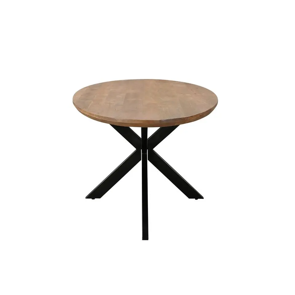 Eettafel Ovaal 180cm - Naturel Mangohout - Matrix-poot - Jesper