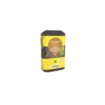 Weber Beamix dansand antraciet 20 kg