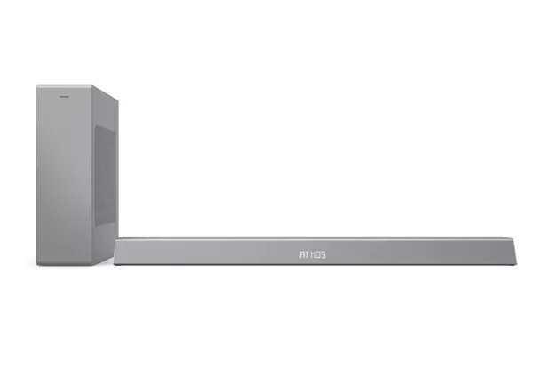 Philips Soundbar speaker TAB8505/10, 240 W max. Built-in subwoofer, Dolby Atmos®, DTS Play-Fi compatible, Connects with voice assistants