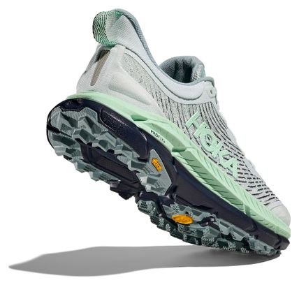 Chaussures Trail Hoka Mafate Speed 4 Bleu/Vert Femme