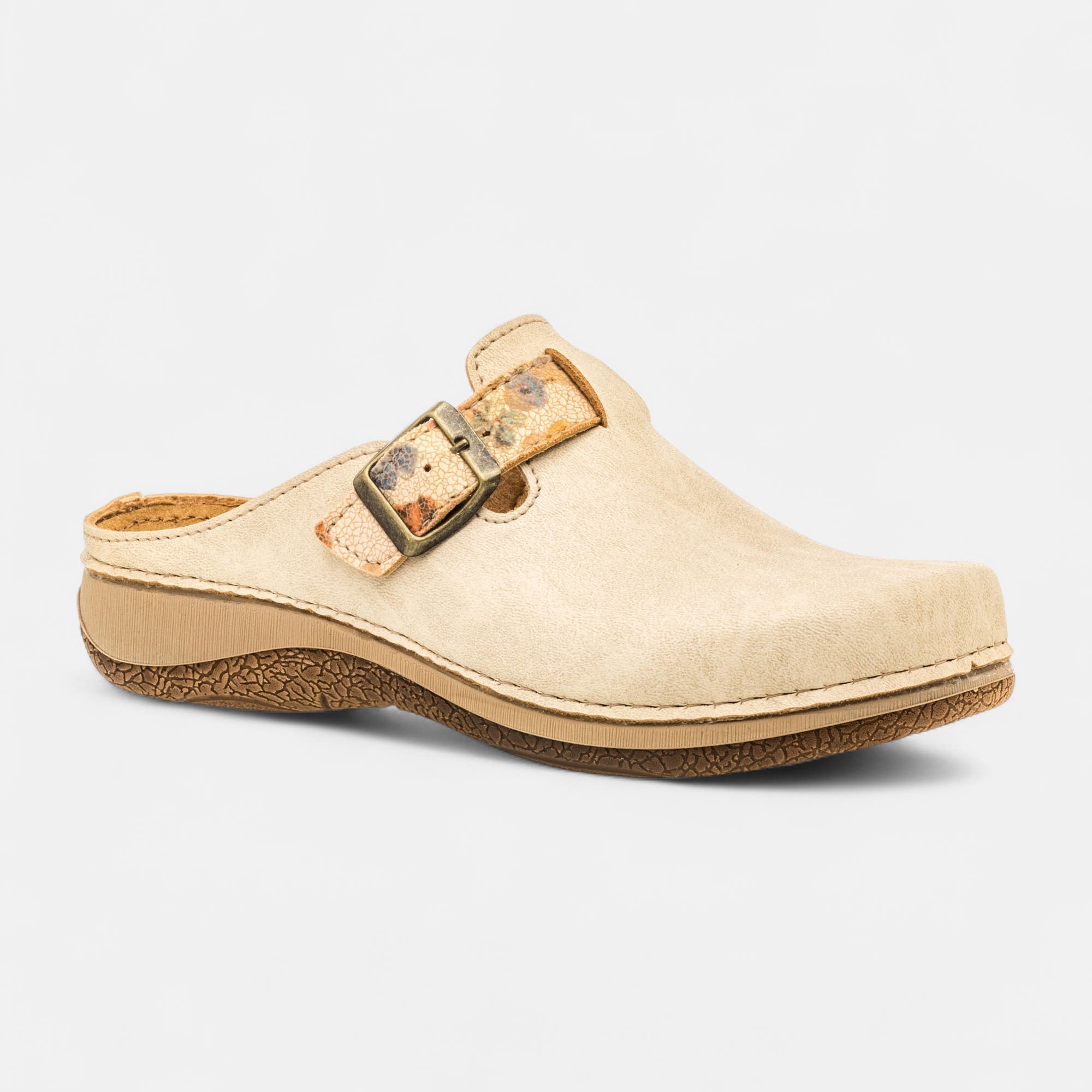 Mules Femme beige