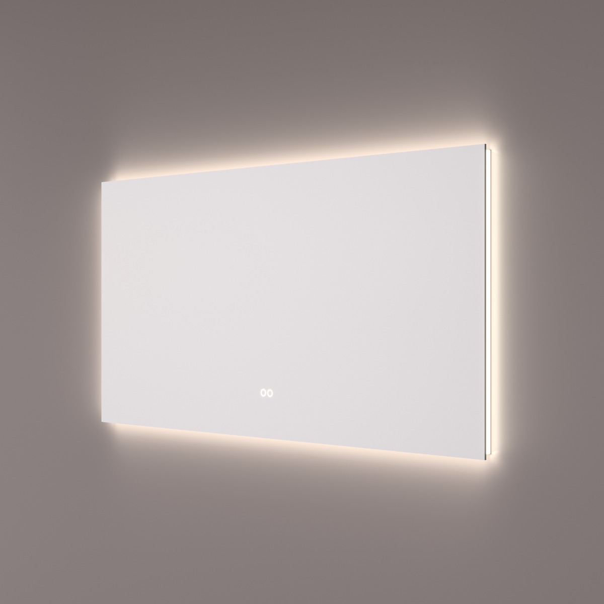 Hipp Design 12500 spiegel 40x80cm verticaal met backlight en spiegelverwarming
