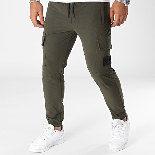 Pantalon Cargo Vert Kaki