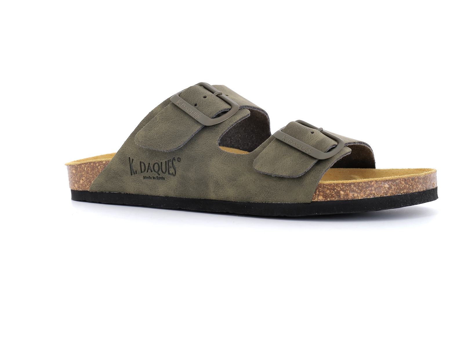 K. daques-PORVEL Matières combinées Kaki