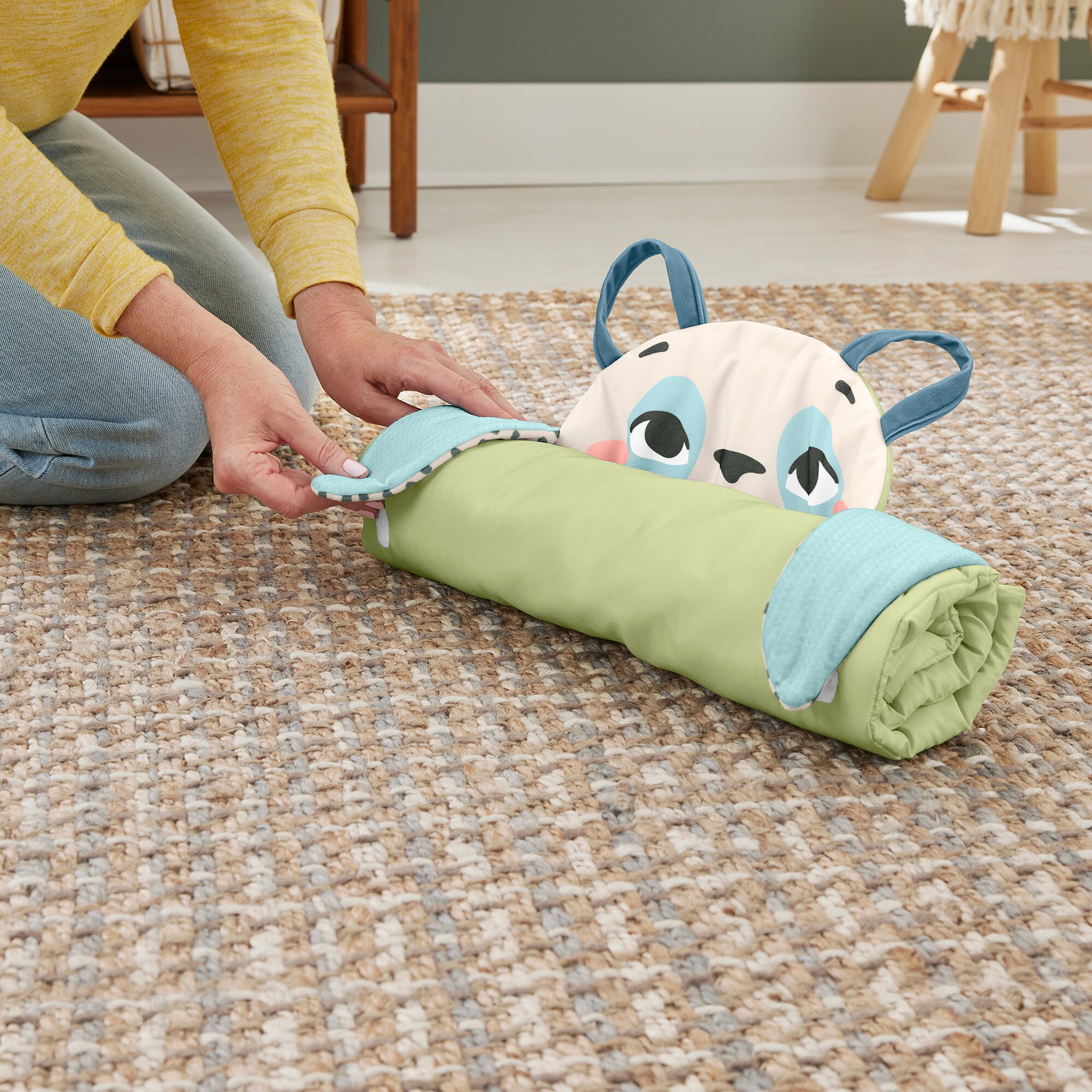 Mattel Spielmatte Rolli-Roll Panda Spielmatte