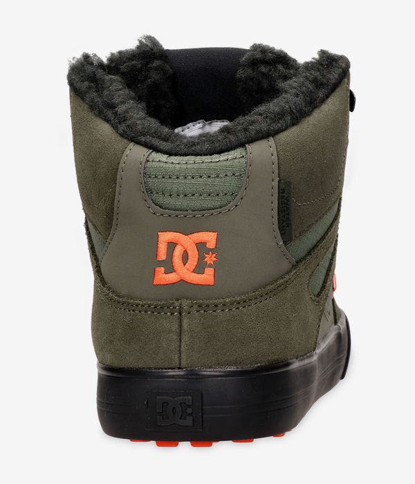 DC Pure High Top WC WNT Schuh (dusty olive orange)
