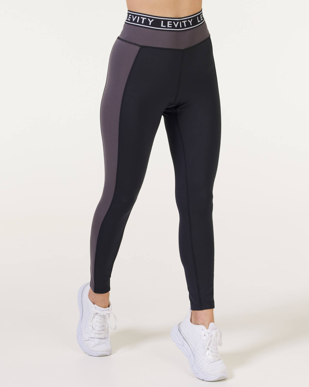 LEVITY Ultra Run Waistband Tights Black