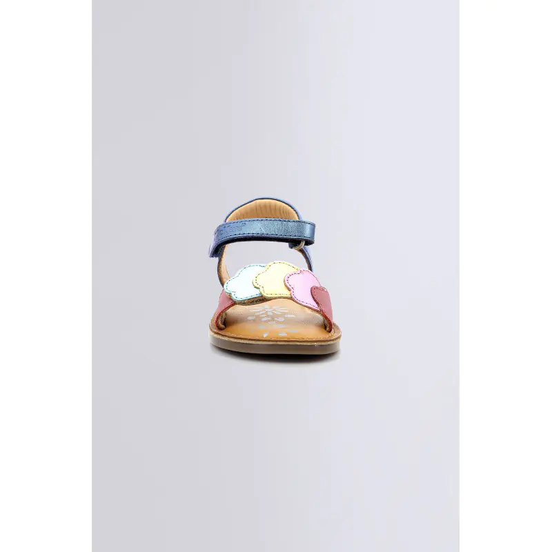 DYASTAR MARINE METAL MULTICOLOR SANDALES Cuir Fille