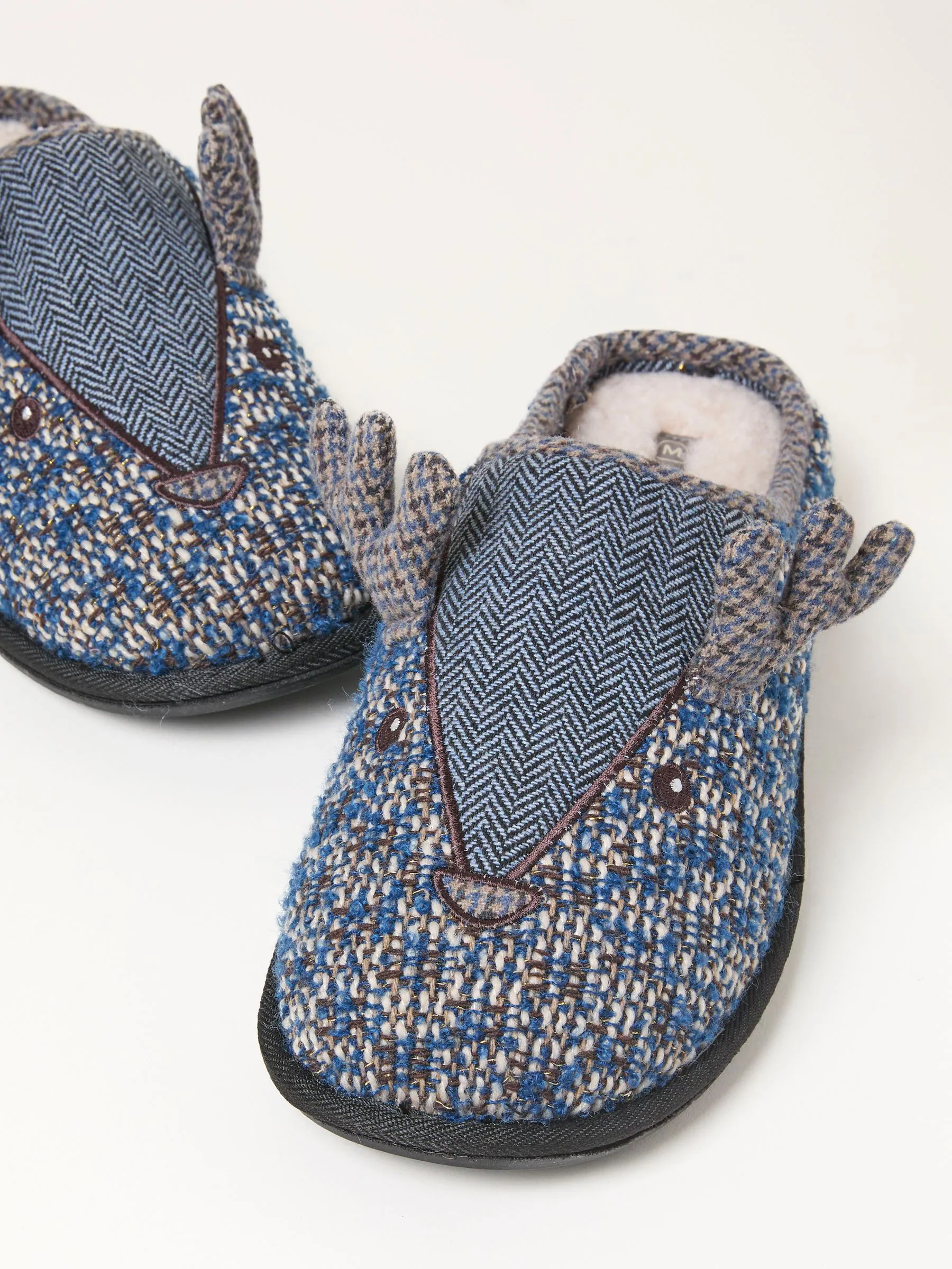 FatFace Spencer Stag Slipper