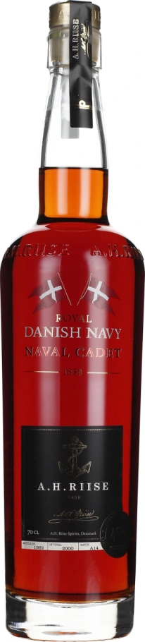 A.H. RIISE ROYAL DANISH NAVY NAVAL CADET RUM 70CL