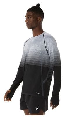 Maillot manches longues Asicseamless Noir Gris
