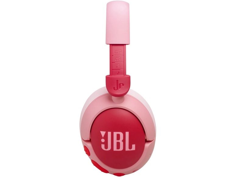 JBL Over-Ear-Kopfhörer Junior 470NC Pink Drahtloser Kopfhörer für Kinder mit Lautstärkenbegrenzung