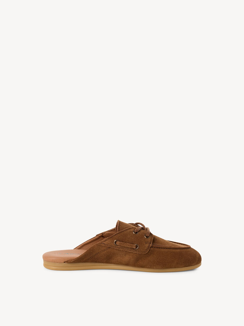 Leren Slipper - bruin