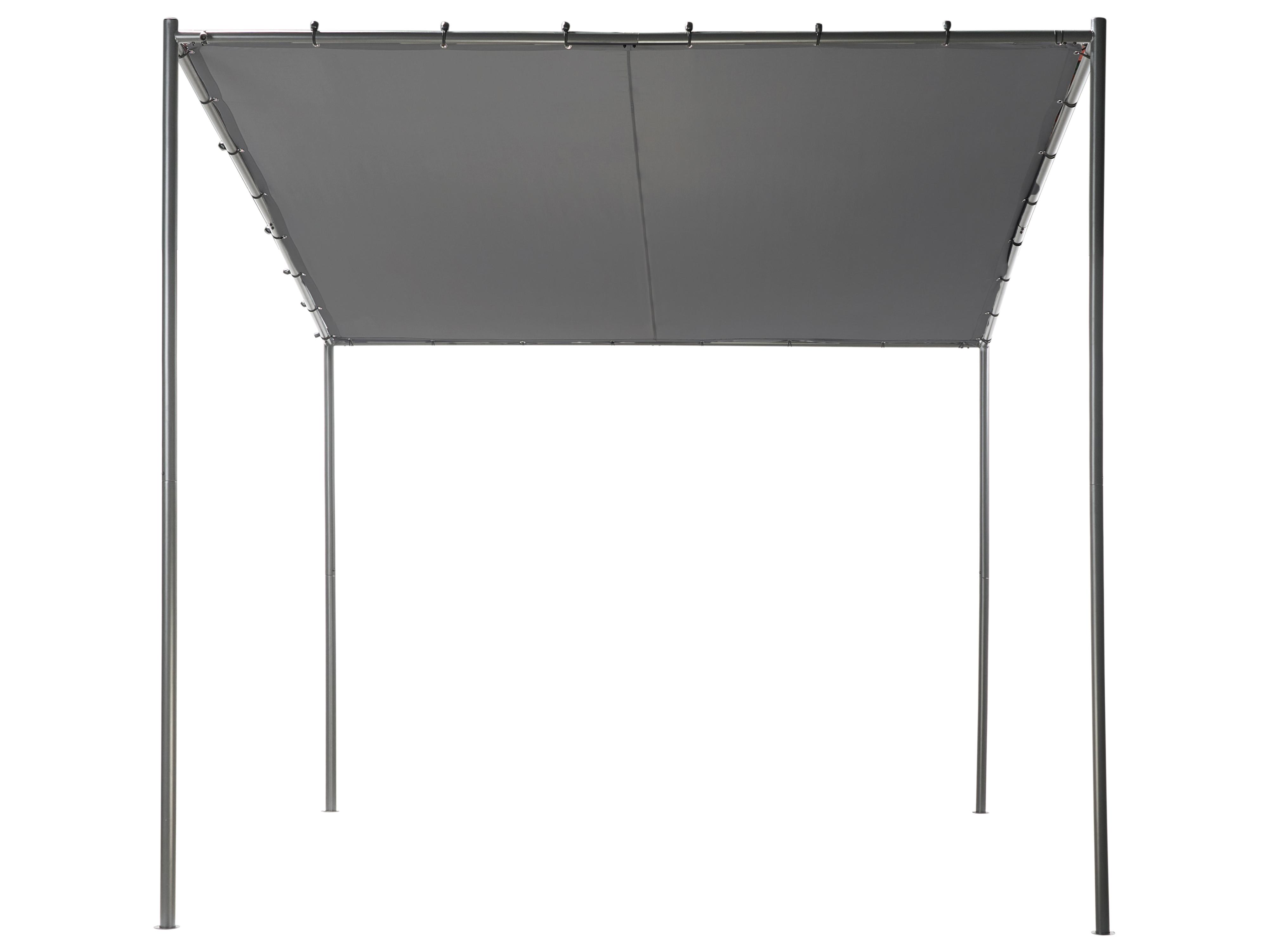 Paviljoen VIMINO Metaal 282 cm 294 cm Donkergrijs