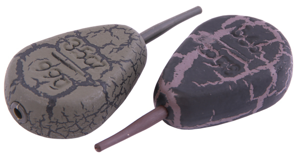 Ultimate Camo Inline Flat Pear Plomb - 2 pièces