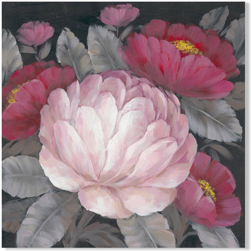 Signes Grimalt - Cuadro Flores Rojo