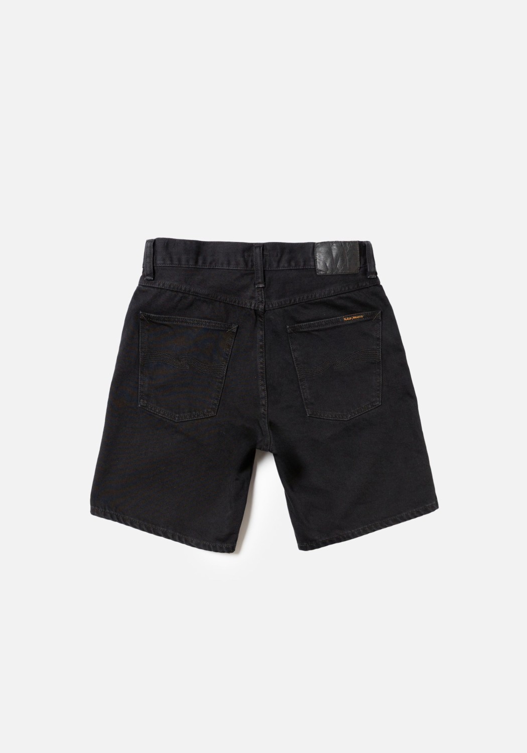 Nudie Jeans Jeans-Shorts Seth Denim Shorts Aged Black