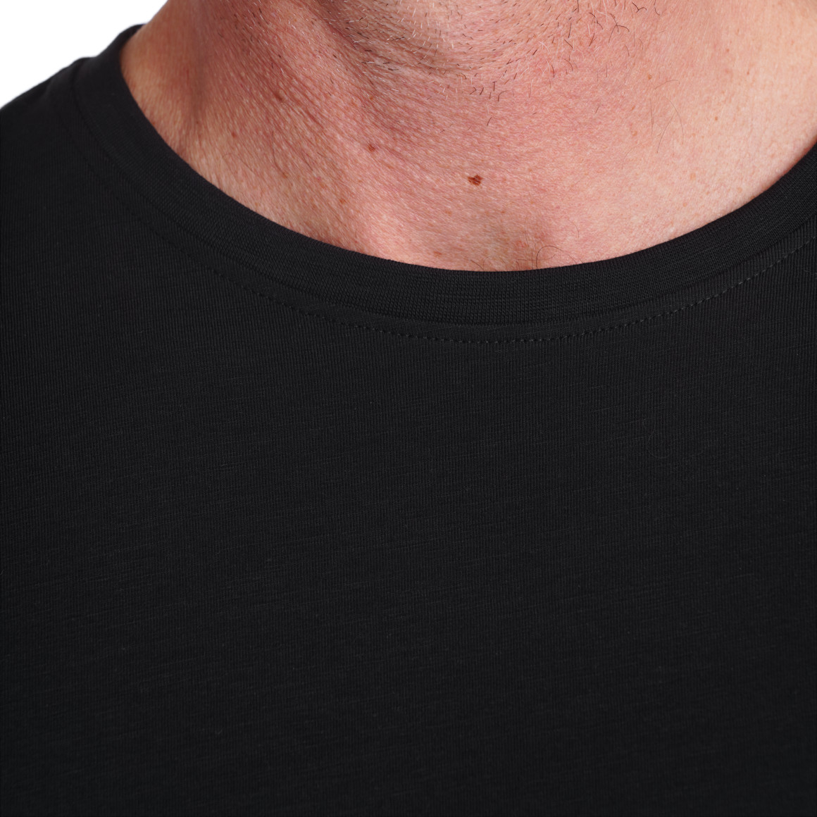 VanVaan Herren T-Shirt mit Rundhalsausschnitt schwarz
