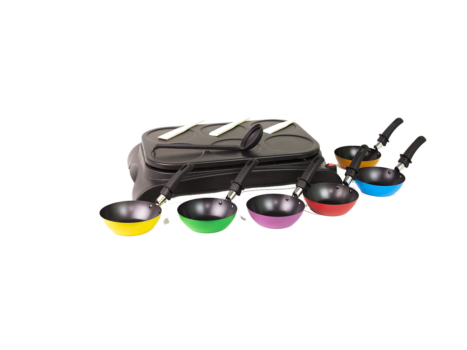 Ohmex Party Wok- und Crèpe Set