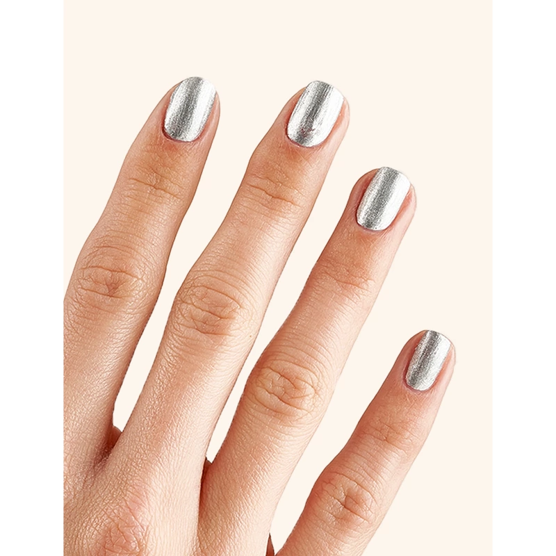 Le Mini Macaron Le Sweet Nail Polish 10 ml - Silver Glow