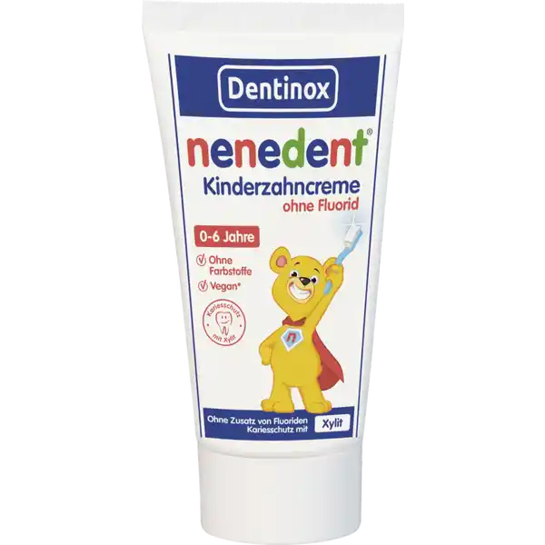 Kinderzahncreme ohne Fluorid