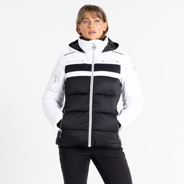 Veste de ski DARE 2B CRYSTALLIZE SKI JKT WHITE/BLACK