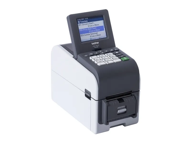 Brother TD-2320DSA300 - Mærkat/kvitteringsprinter - S/H - direkte termisk - Rulle (6,3 cm) - 300 dpi - op til 152.4 mm/sek. - USB 2.0, USB vært, LAN