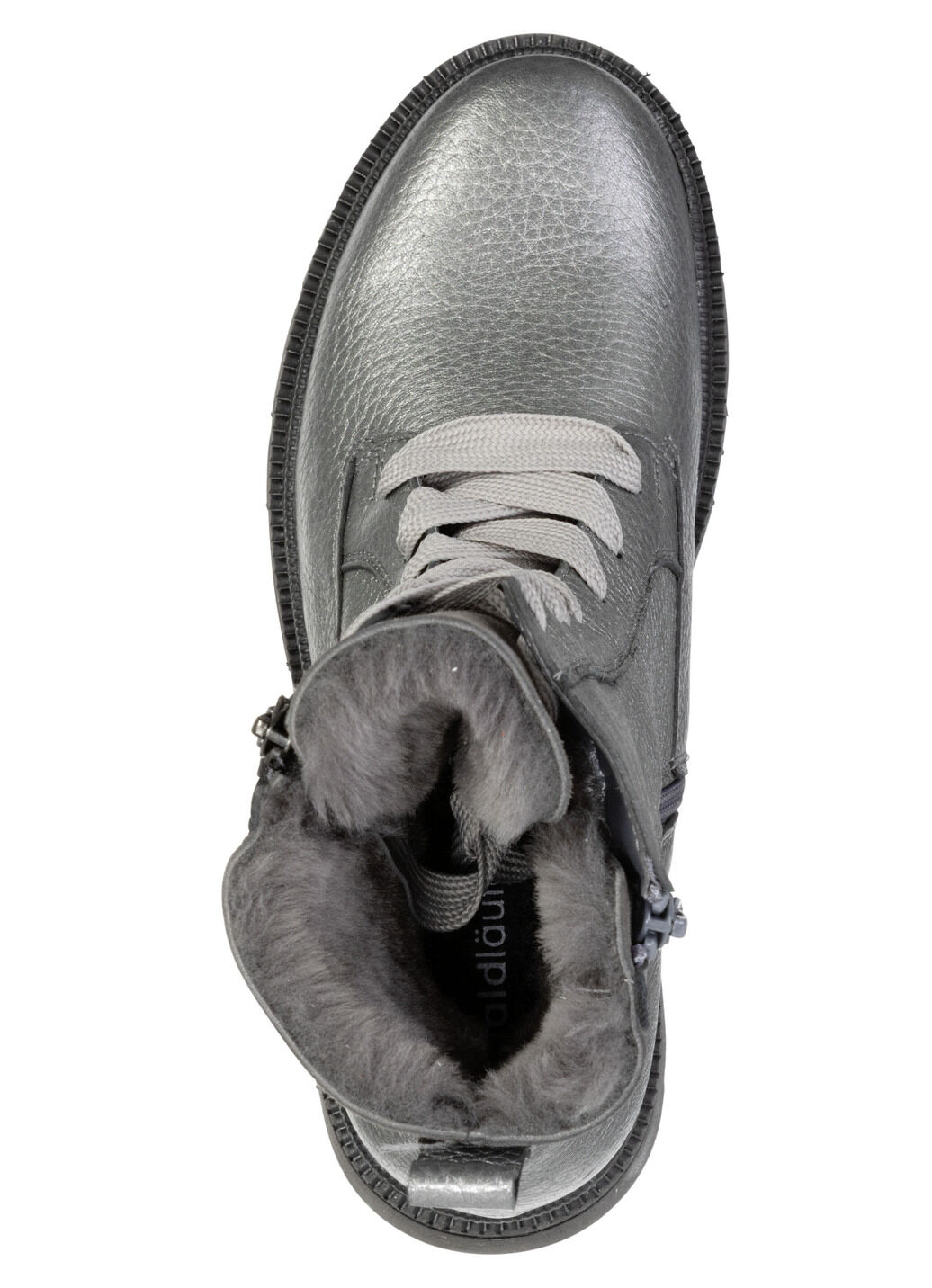 Waldläufer, gefütterte Damen-Stiefeletten, Winterschuhe, Weite H, mit Lammfell