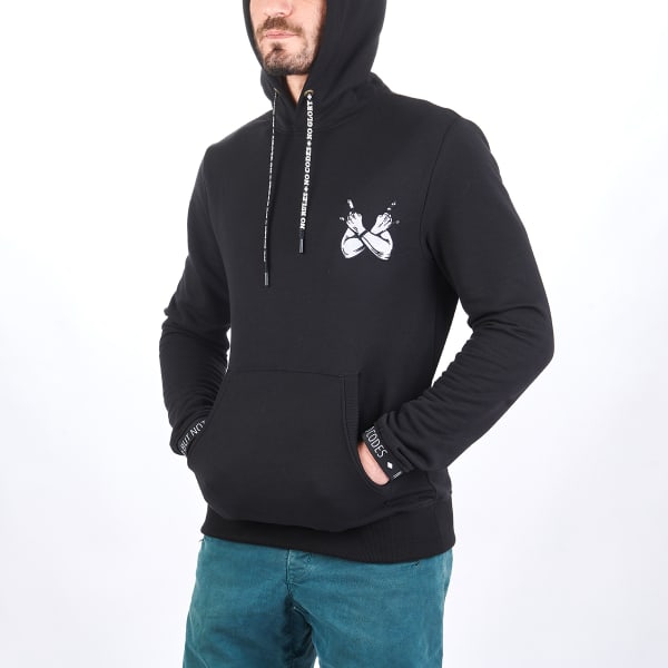 Sweatshirt NOGRAD NOT NOVICE HOODIE BLACK