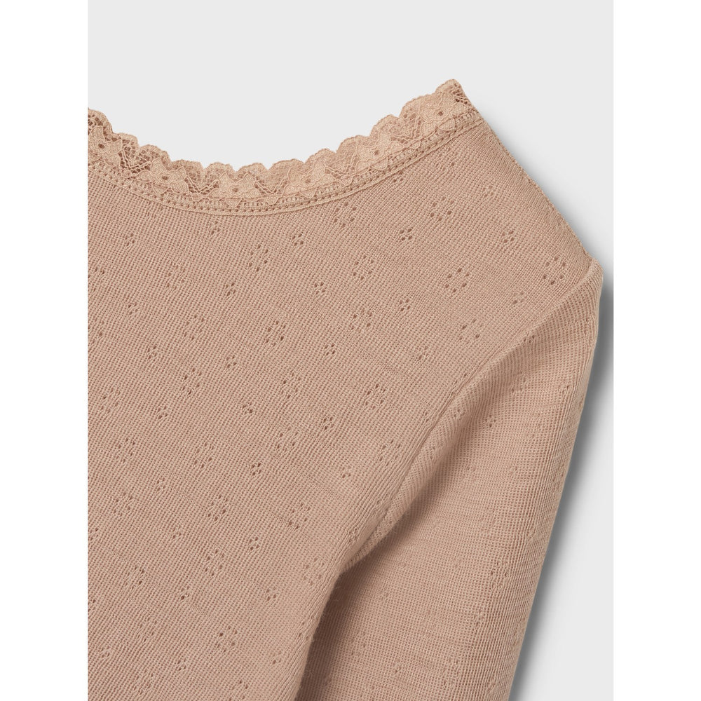 Køb Lil'Atelier Roebuck Nmfnoel Nab Uld Ls Slim Top Lil