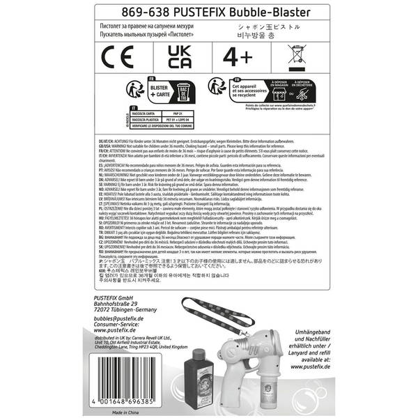 PUSTEFIXPUSTEFIX   Bubble Blaster