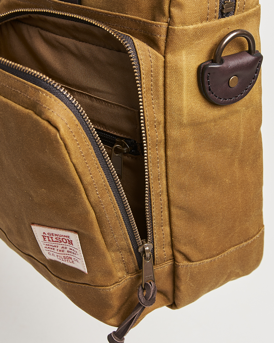 Filson 24-Hour Tin Briefcase Dark Tan