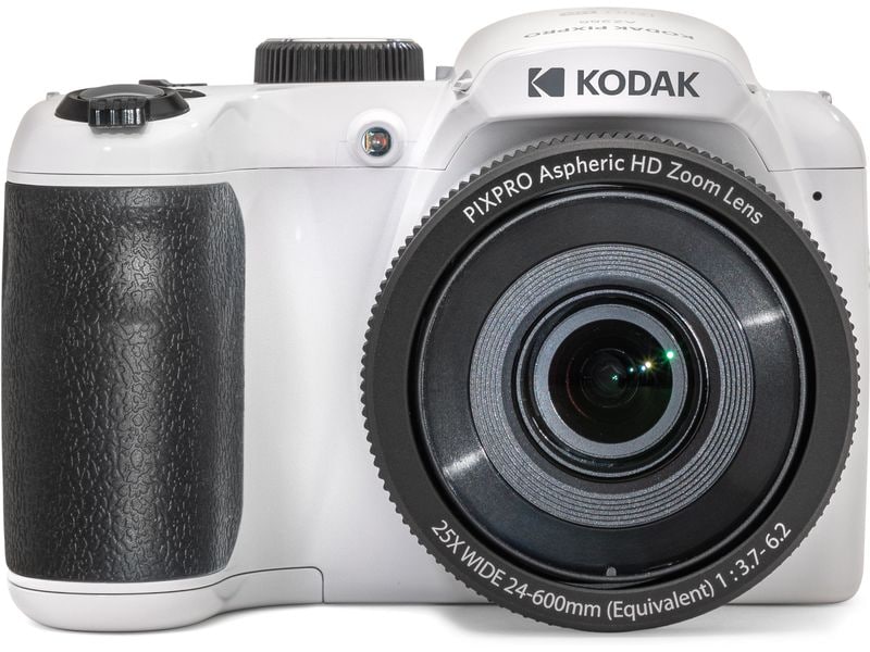 Kodak Fotokamera Pixpro Astra Zoom AZ255 – Weiss Vielseitige, kompakte Kamera für Foto- und Filmaufnahmen