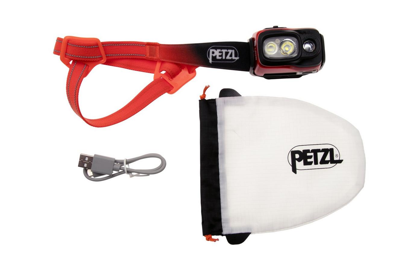 Petzl SWIFT RL, E095BB01 hoofdlamp, oranje, 1100 lumen