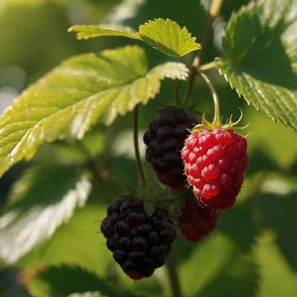 Frambozenplant - Set van 2 - Rubus 'Malling Promise' - Hoogte 50-60cm - ⌀15cm