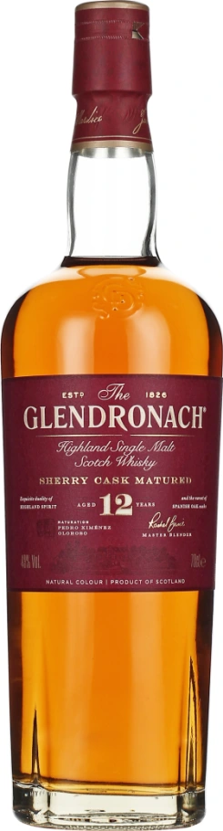 GLENDRONACH 12 YEARS SHERRY CASK 70CL