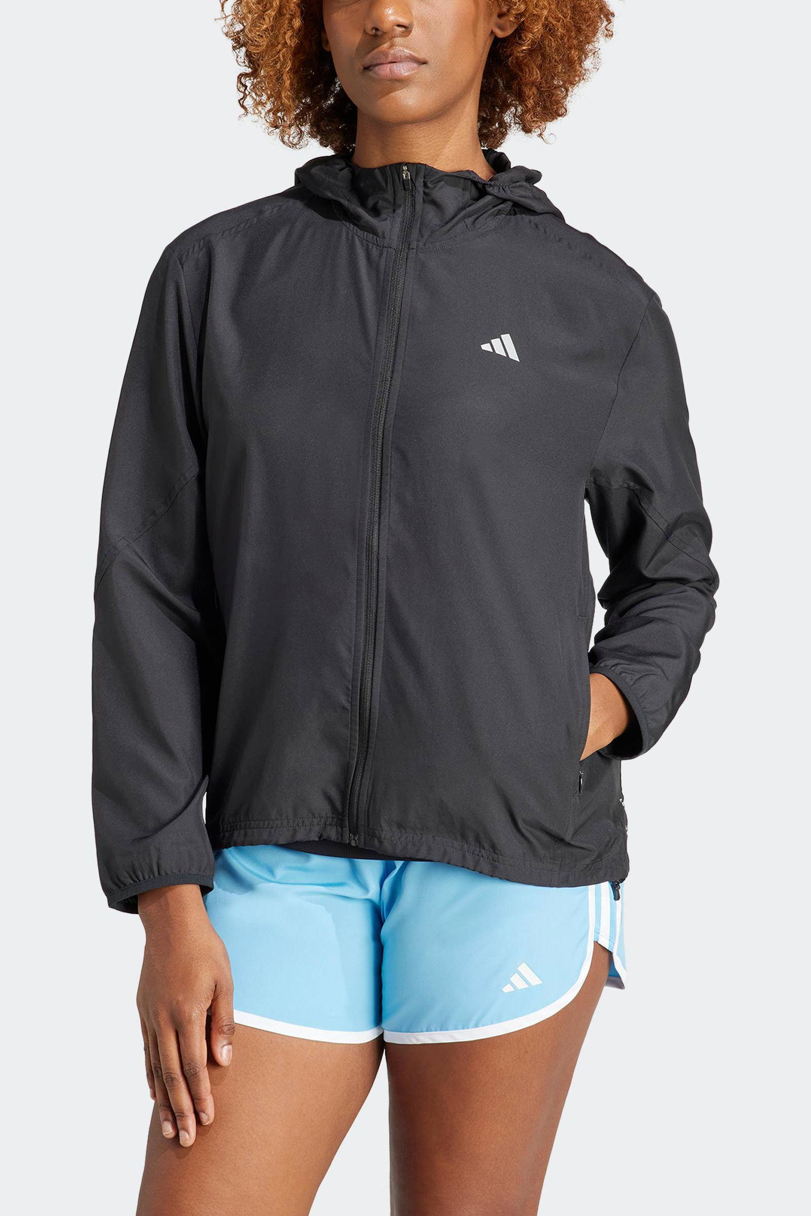 adidas hardloopjack zwart