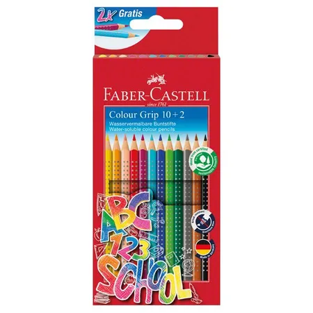 Faber-Castell Dreikant-Buntstifte Colour GRIP