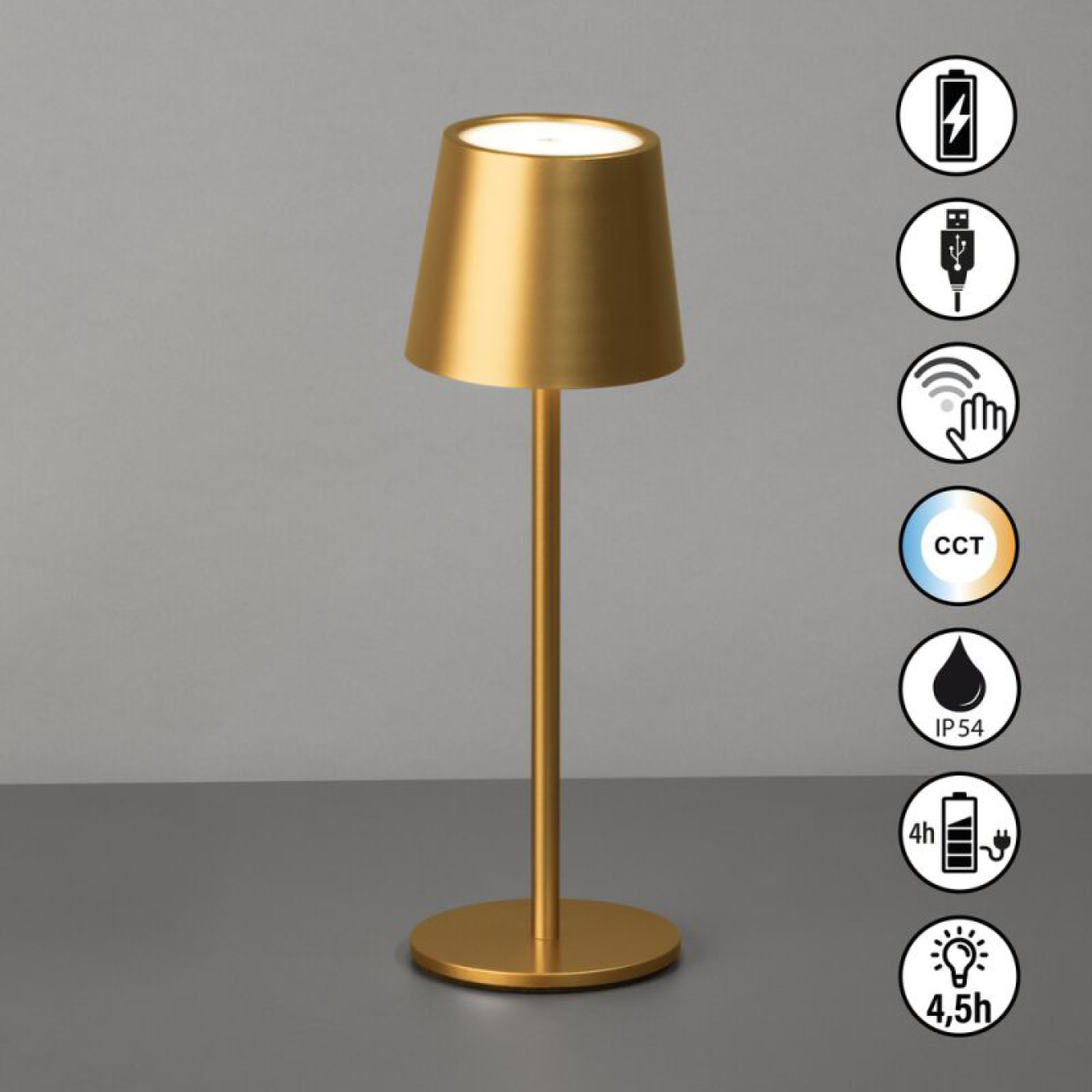 ROXI TAFELLAMP - OUTDOOR - GOUD